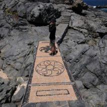 Mosaic on Coastal Hike